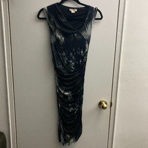 Helmut Lang tie dye dress